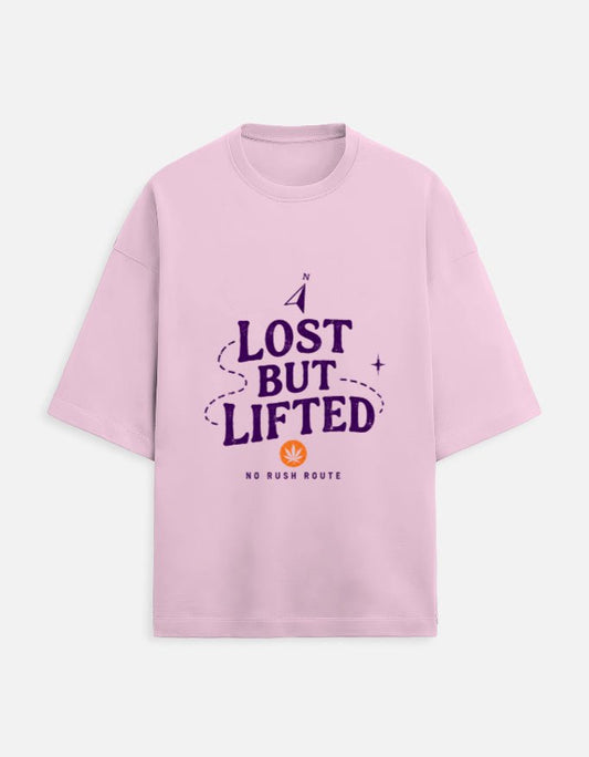 Lost But Lifted Oversized Tee | Khojo - Travel Apparel - Khojo Store