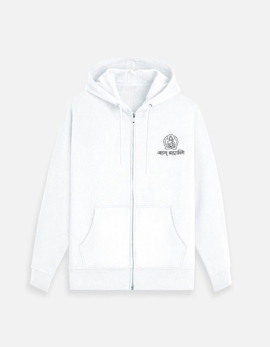 Travel Zip Hoodie | Aham Brahmasmi - Travel Apparel - Khojo Store