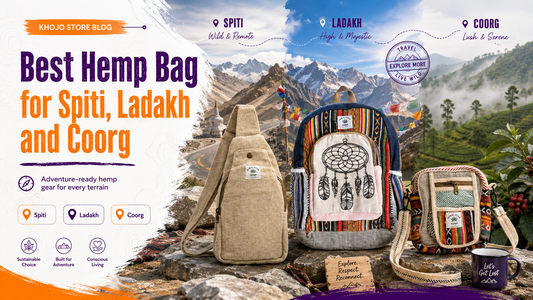 Best Hemp Bag for Spiti, Ladakh and Coorg