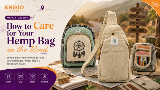 How to Care for Your Hemp Bag on the Road