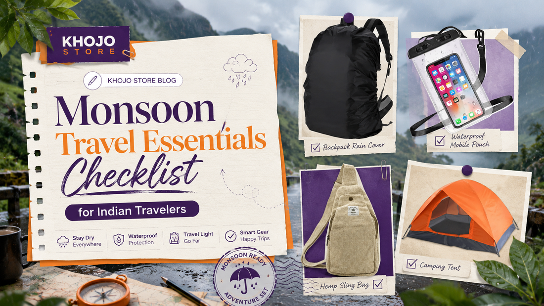 Monsoon Travel Essentials Checklist for Indian Travelers