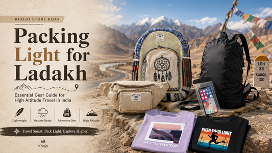 Packing Light for Ladakh: High Altitude Travel Guide - Khojo Travel Store