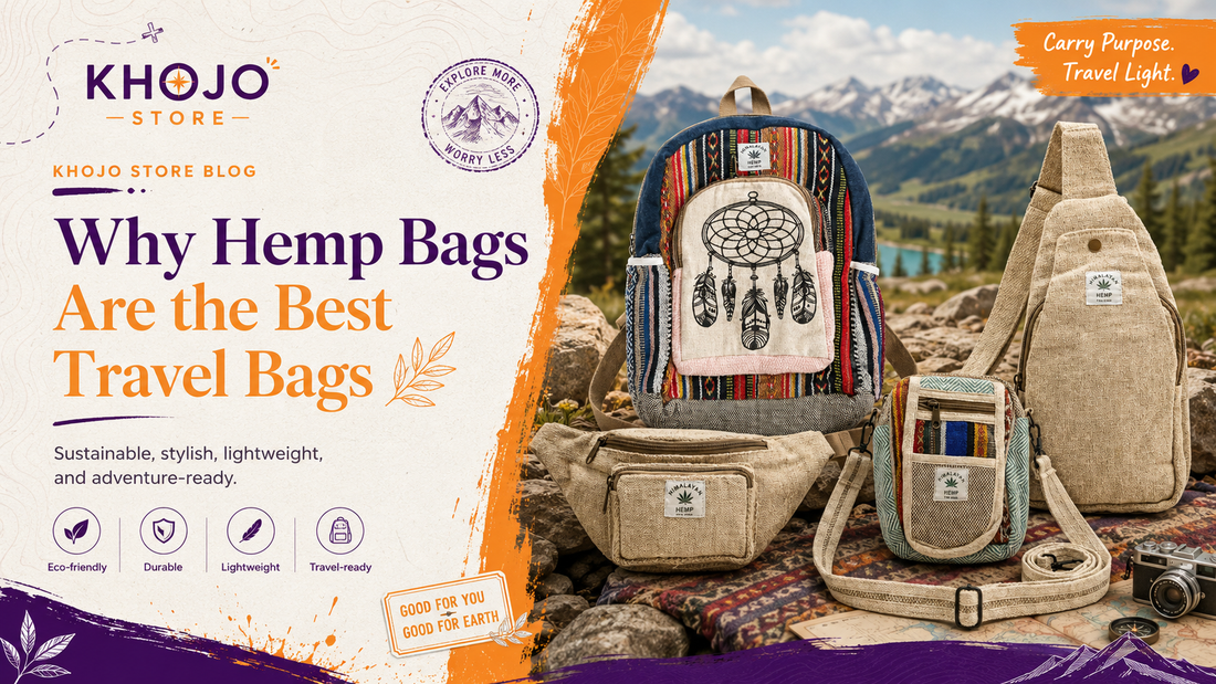 Why Hemp Bags Are the Best Travel Bags