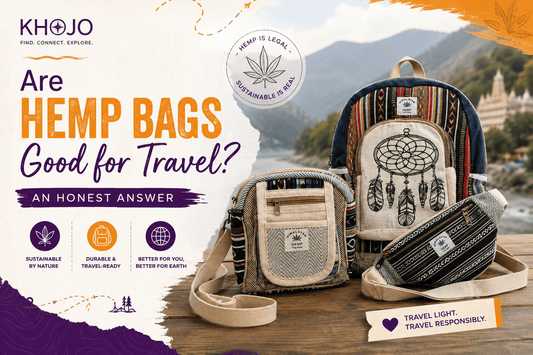 Are Hemp Bags Good for Travel? An Honest Answer - Khojo Travel Store