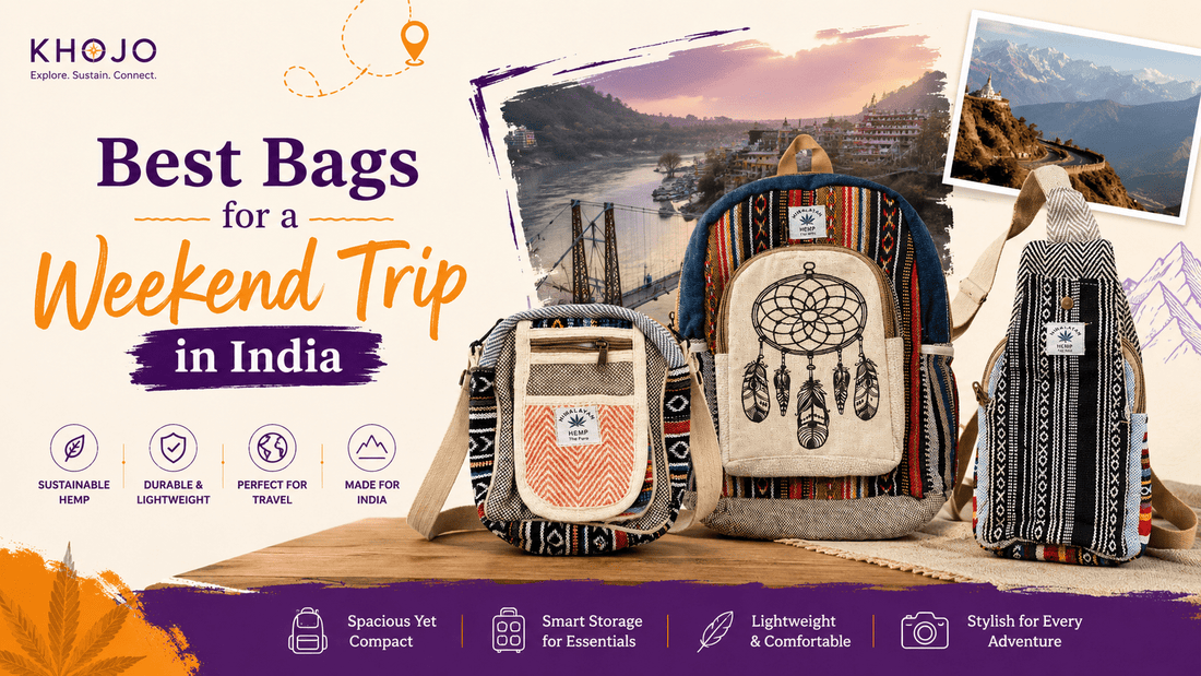 Best Bags for a Weekend Trip in India - Khojo Travel Store