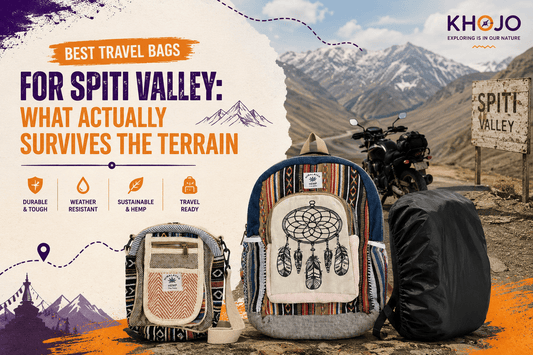 Best Travel Bags for Spiti Valley: What Actually Survives the Terrain - Khojo Travel Store