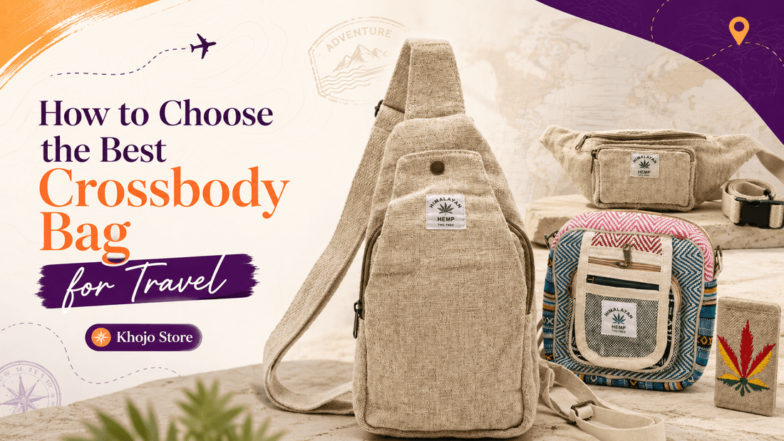 How to Choose the Best Crossbody Bag for Travel - Khojo Travel Store