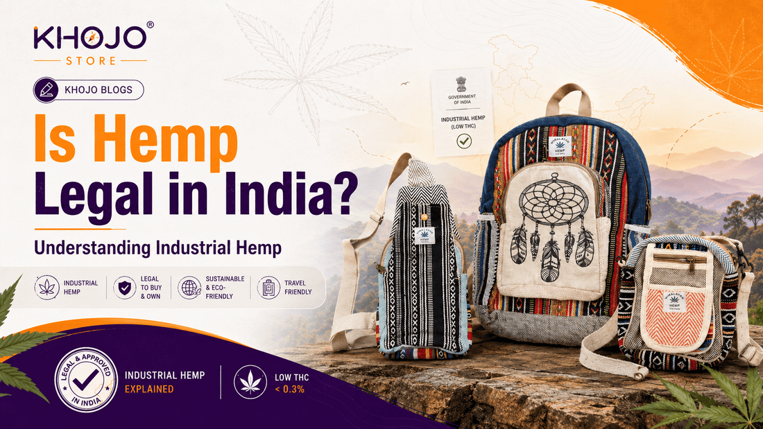 Is Hemp Legal in India? Understanding Industrial Hemp - Khojo Travel Store