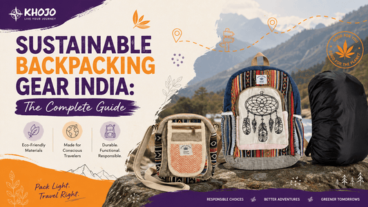 Sustainable Backpacking Gear India: The Complete Guide - Khojo Travel Store