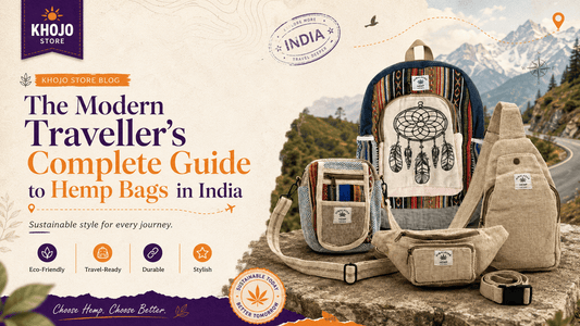 The Modern Traveller’s Complete Guide to Hemp Bags in India - Khojo Travel Store