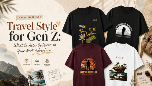 Travel Style for Gen Z: What to Actually Wear on Your Next Adventure - Khojo Travel Store