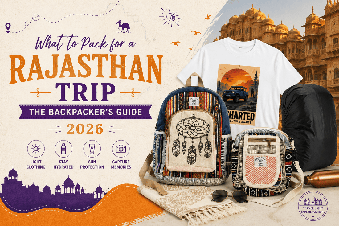 What to Pack for a Rajasthan Trip: The Backpacker's Guide 2026 - Khojo Travel Store
