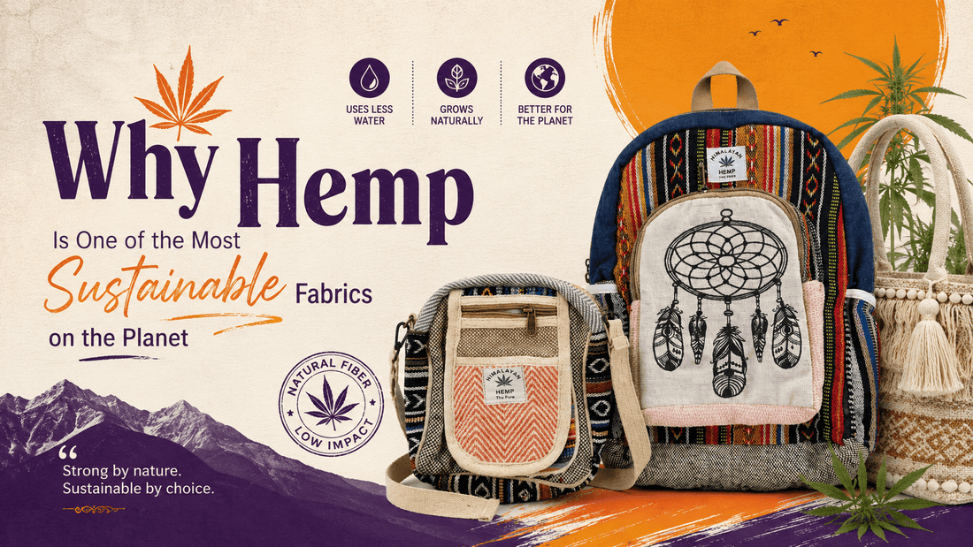 Why Hemp Is One of the Most Sustainable Fabrics on the Planet - Khojo Travel Store