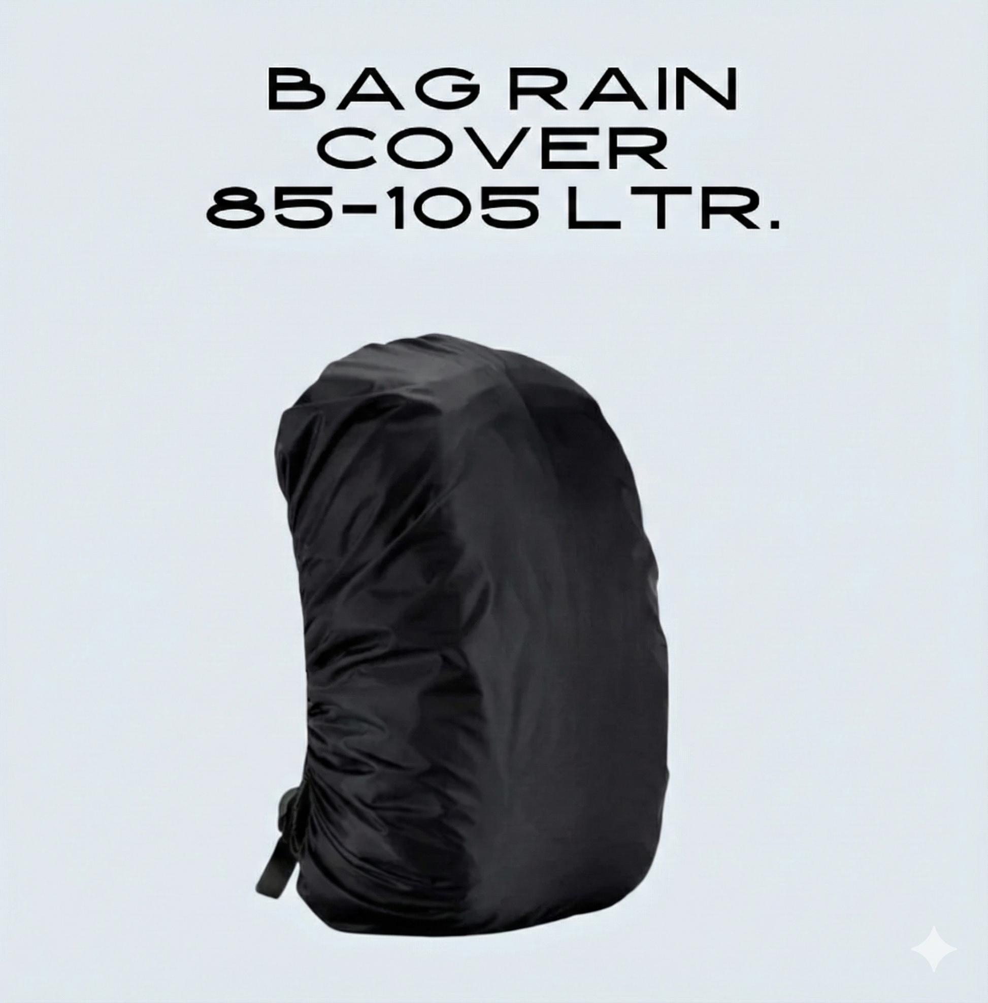 Khojo Bag Rain Cover 85-105 Litre – waterproof bag cover 85L to 105L | large rucksack rain cover India | Buy Online India