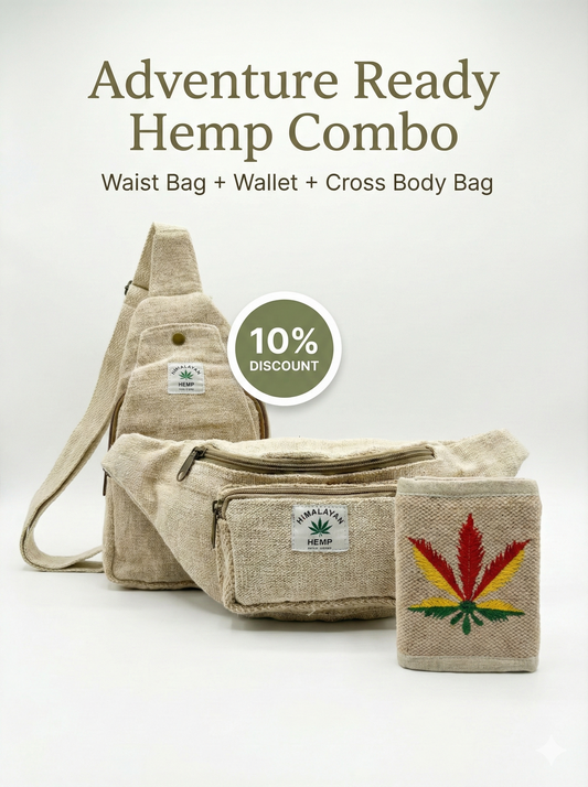 Khojo Adventure Ready Hemp Combo – Adventure Ready Hemp Combo | Adventure Travel Gear | Buy Online India