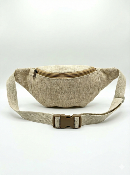 The Organiser — 4 Zipper Hemp Pithu + Waist Bag | Khojo