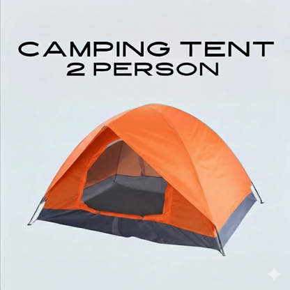 DOME TENT 2 PERSON DOUBLE LAYER (WATERPROOF)