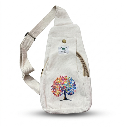 Hemp Cross Body Bag for Travel | Khojo