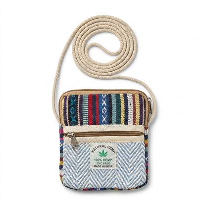 Hemp Mobile Sling Pouch for Travel | Khojo