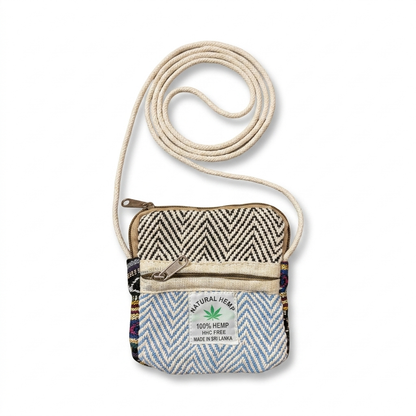 Hemp Mobile Sling Pouch for Travel | Khojo