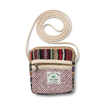Hemp Mobile Sling Pouch for Travel | Khojo