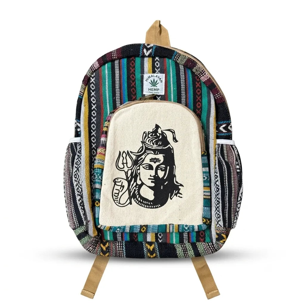 Khojo Hemp Pithu Bag zipper detail