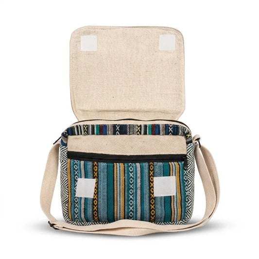 Hemp Voyager Tablet Sleeve Sling Bag | Khojo
