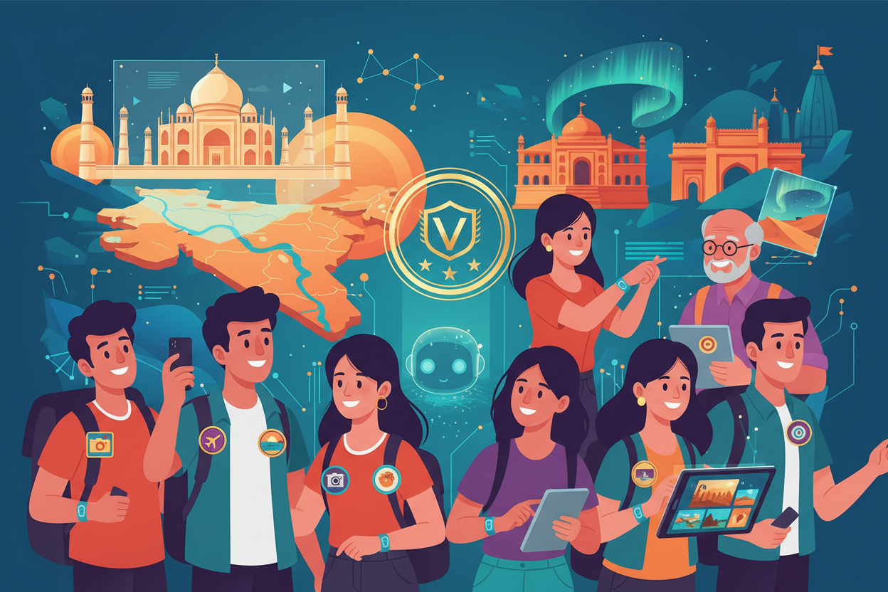 Be more than just a customer — become part of our growing travel community. Share your journeys, get featured, and access exclusive perks as we build India’s first AI-powered travel platform.