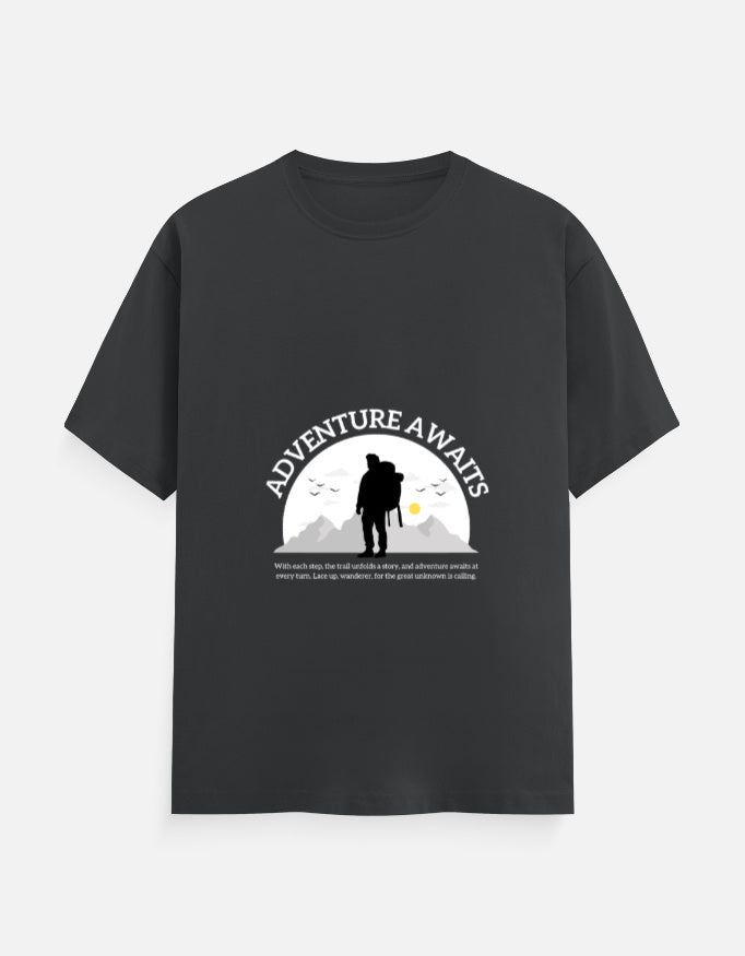 Classic Tee | Adventure Awaits - Travel Apparel - Khojo Store
