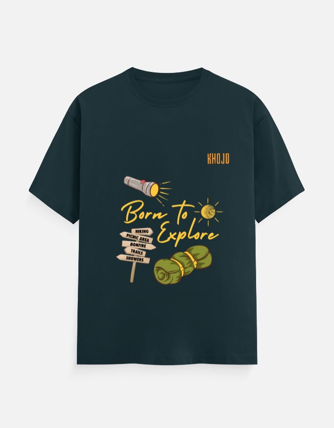 Classic Tee | Born To Explore - Travel Apparel - Khojo Store