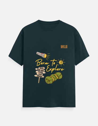 Classic Tee | Born To Explore - Travel Apparel - Khojo Store