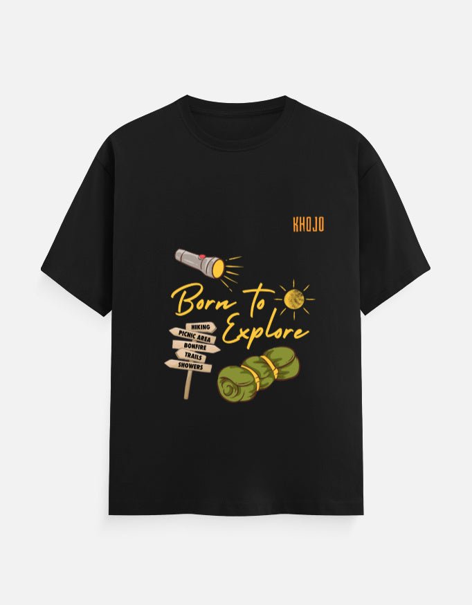 Classic Tee | Born To Explore - Travel Apparel - Khojo Store