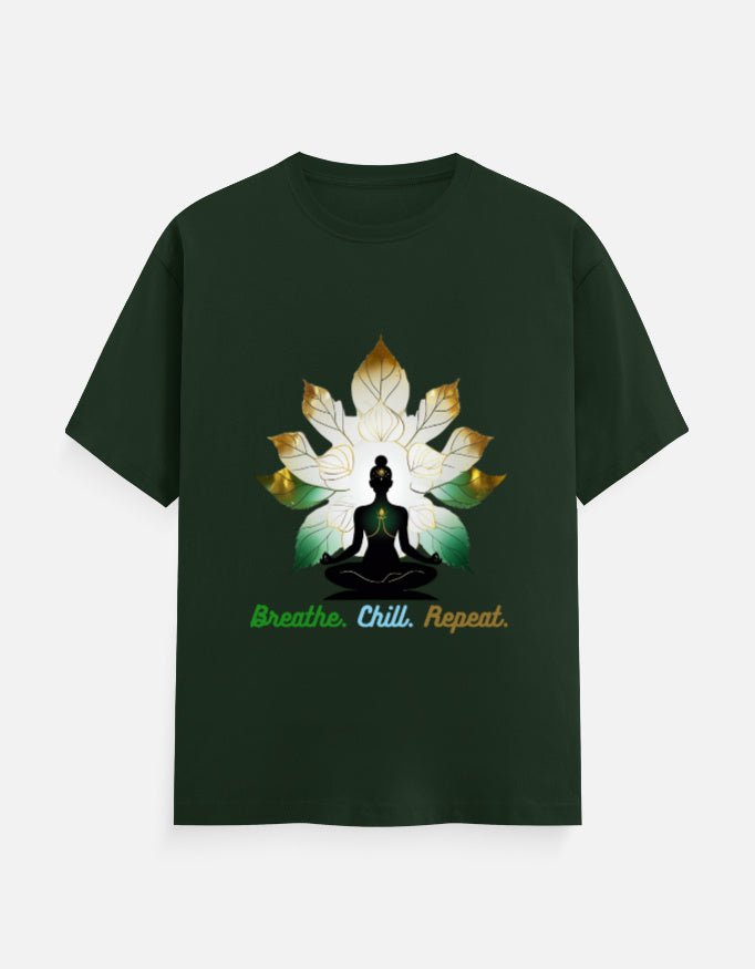 Classic Tee | Breathe. Chill. Repeat. - Travel Apparel - Khojo Store