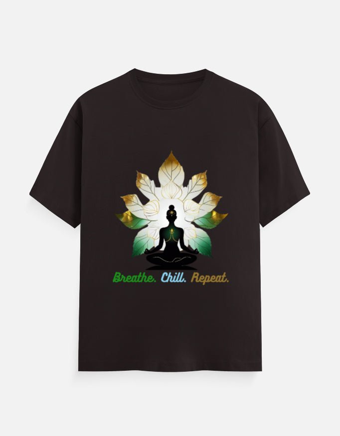 Classic Tee | Breathe. Chill. Repeat. - Travel Apparel - Khojo Store