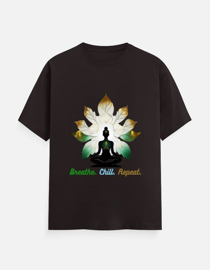 Classic Tee | Breathe. Chill. Repeat. - Travel Apparel - Khojo Store