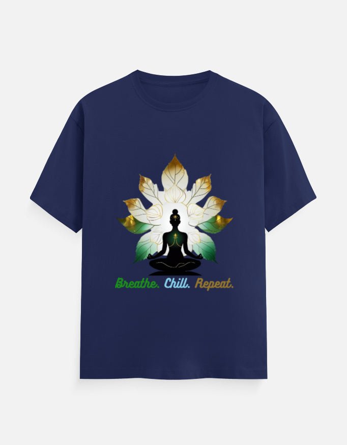 Classic Tee | Breathe. Chill. Repeat. - Travel Apparel - Khojo Store