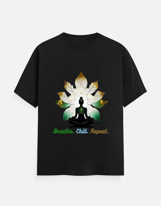Classic Tee | Breathe. Chill. Repeat. - Travel Apparel - Khojo Store