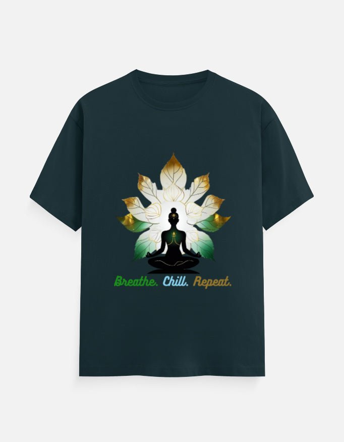 Classic Tee | Breathe. Chill. Repeat. - Travel Apparel - Khojo Store
