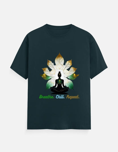 Classic Tee | Breathe. Chill. Repeat. - Travel Apparel - Khojo Store