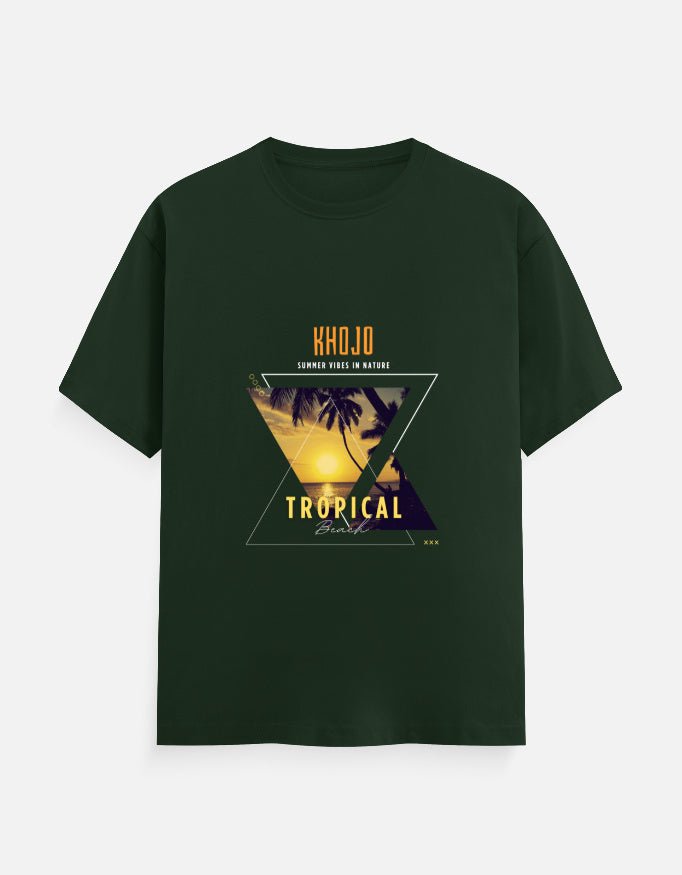 Classic Tee | Tropical Beach - Travel Apparel - Khojo Store