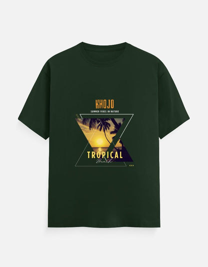 Classic Tee | Tropical Beach - Travel Apparel - Khojo Store
