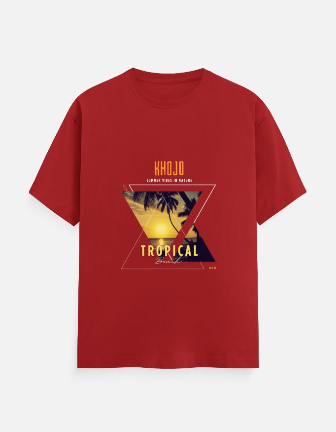 Classic Tee | Tropical Beach - Travel Apparel - Khojo Store
