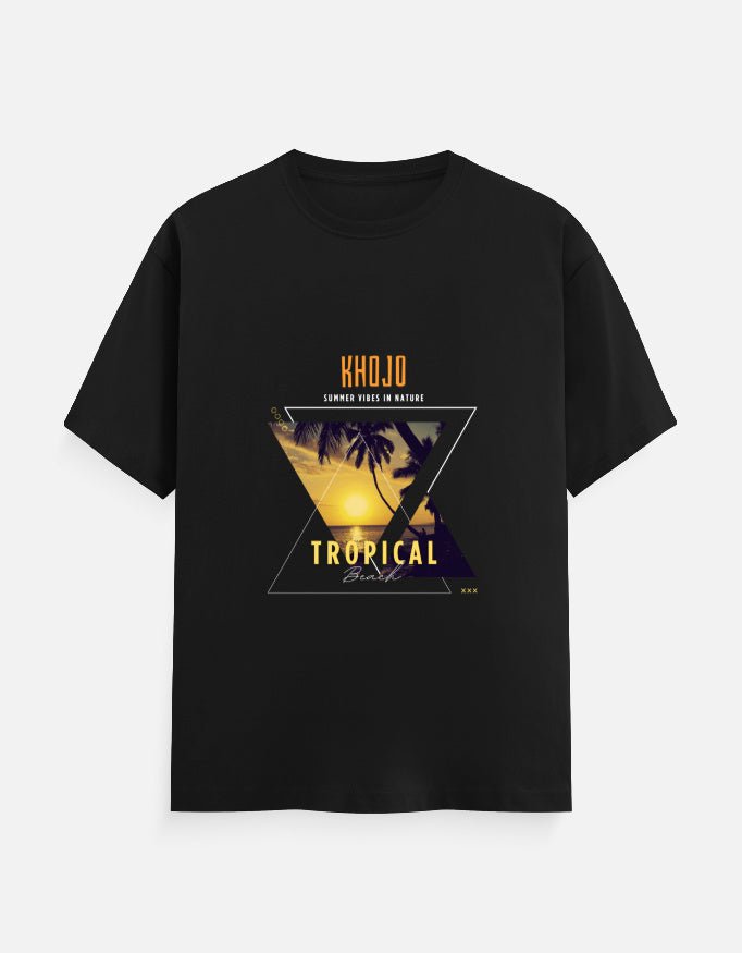Classic Tee | Tropical Beach - Travel Apparel - Khojo Store