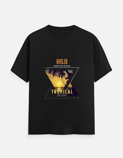 Classic Tee | Tropical Beach - Travel Apparel - Khojo Store