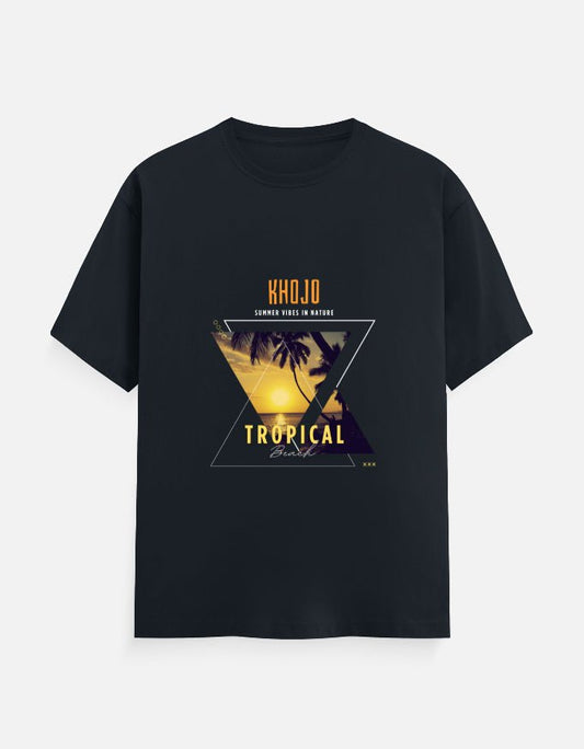 Classic Tee | Tropical Beach - Travel Apparel - Khojo Store