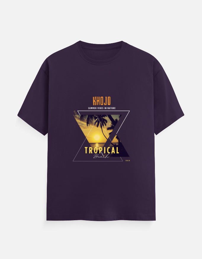 Classic Tee | Tropical Beach - Travel Apparel - Khojo Store