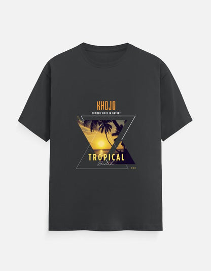 Classic Tee | Tropical Beach - Travel Apparel - Khojo Store
