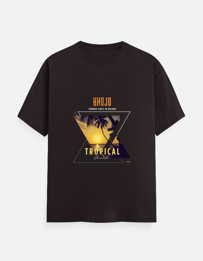 Classic Tee | Tropical Beach - Travel Apparel - Khojo Store