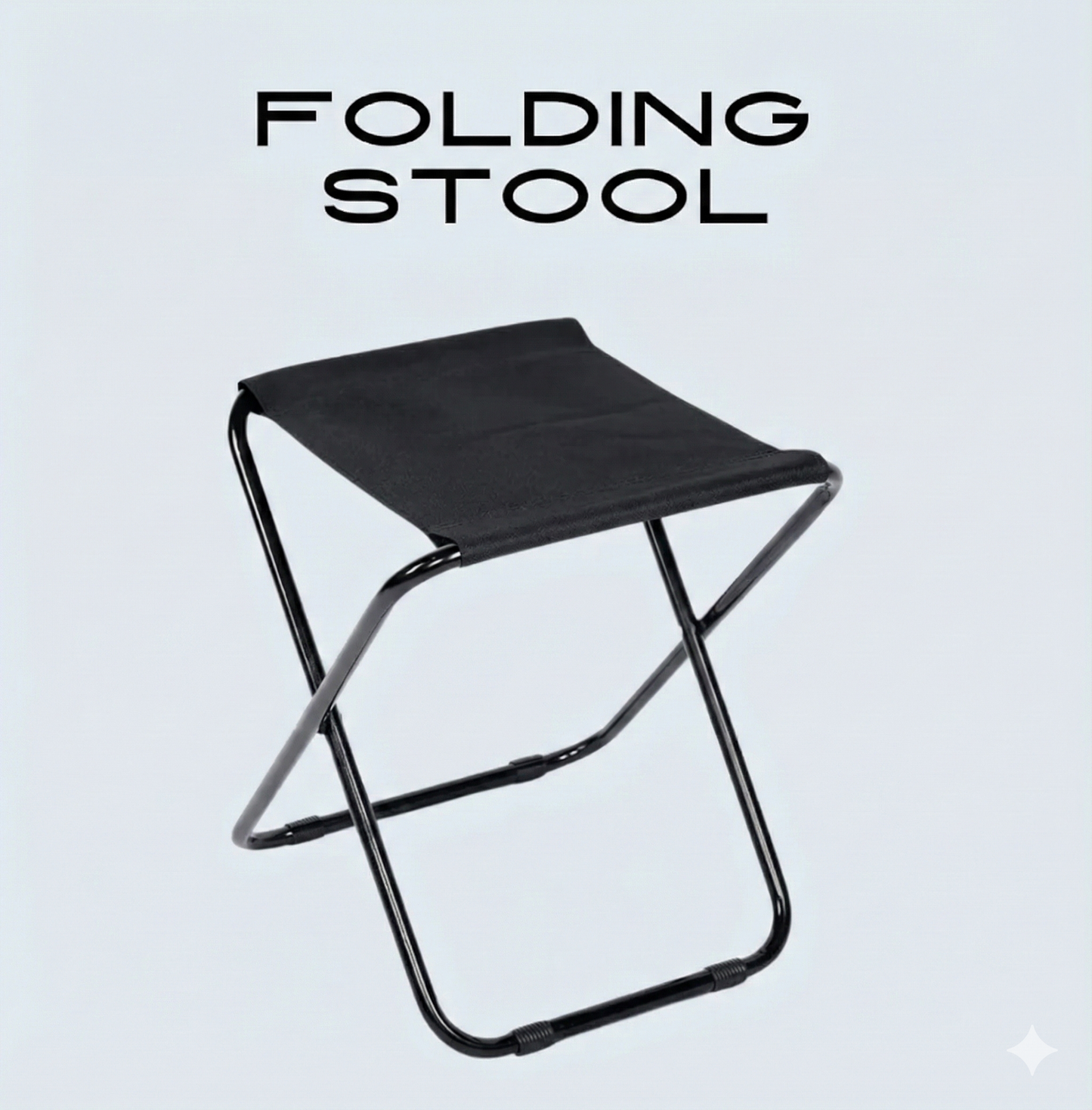 PORTABLE FOLDING STOOL
