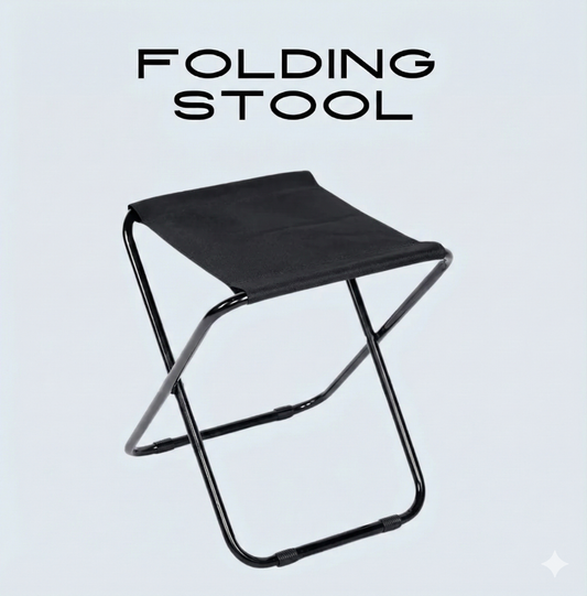 PORTABLE FOLDING STOOL